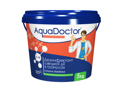 Дезинфектант на основе хлора AquaDOCTOR C60 (1 кг)
