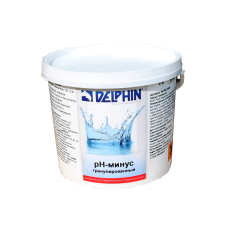 Средство для понижения pH Delphin pH-минус гранулы (25 кг)