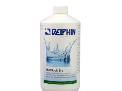 Delphin Multiflok Bio (1 л) флокулянт для мутной воды